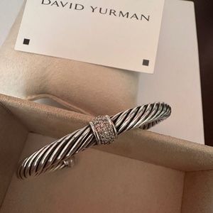 David Yurman Cable Classic Bracelet with Diamonds